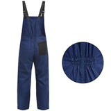 Vidaxl Männer Dungarees Größe xxl blau