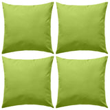 VIDAXL Outdoor Poduszki 45x45 cm Apple Green 4 szt.