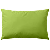 Vidaxl Outdoor -Kissen 60x40 cm Apple Green 4 PCs