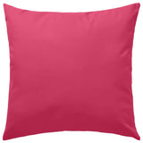 Vidaxl Outdoor -Kissen 45x45 cm Pink 2 PCs