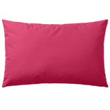 Vidaxl Outdoor -Kissen 60x40 cm Pink 2 STs