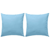 Vidaxl Outdoor -Kissen 45x45 cm hellblau 2 STs