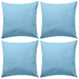 Vidaxl Outdoor -Kissen 45x45 cm hellblau 4 PCs