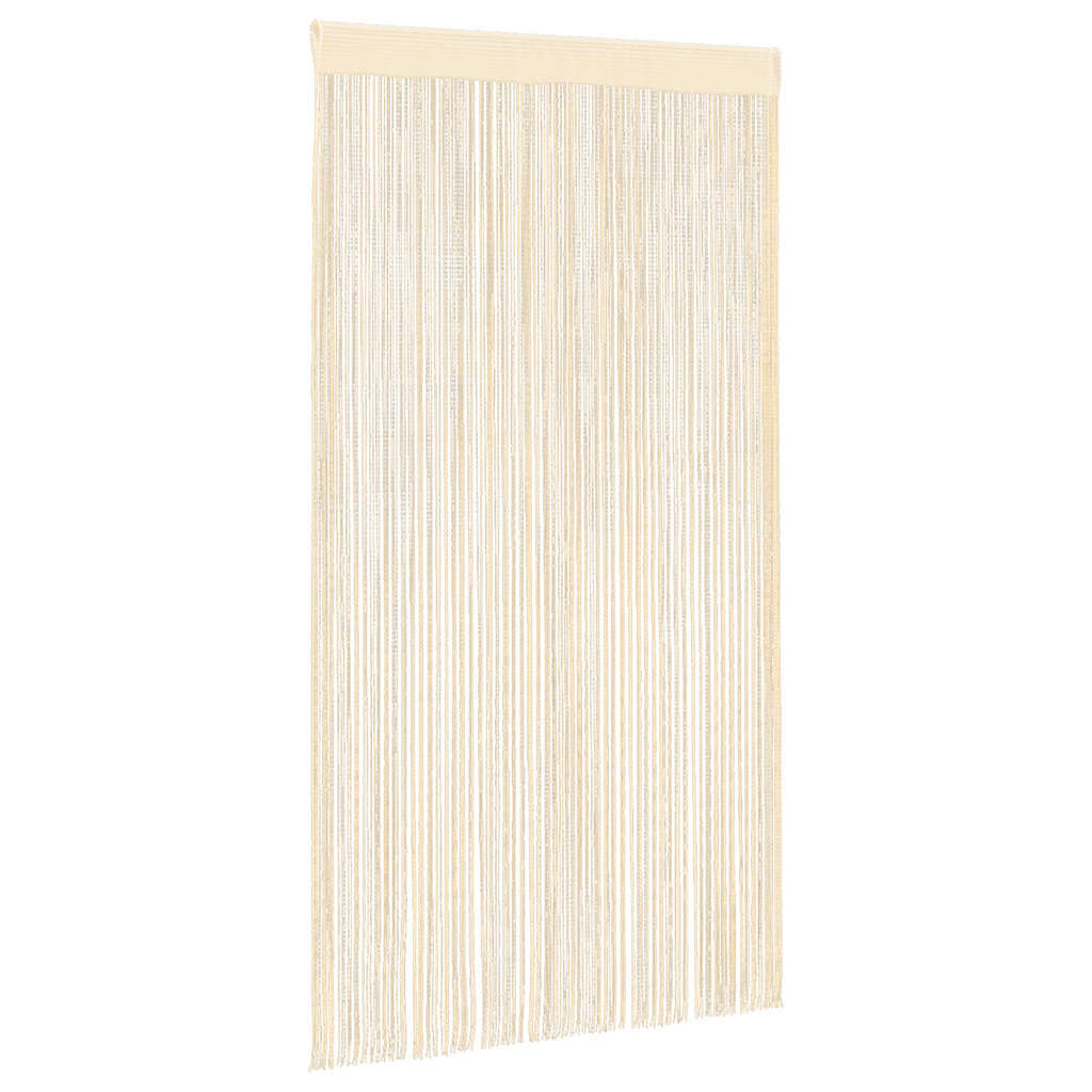VIDAXL -Kabelvorhänge 100x250 cm Crème 2 PCs