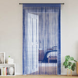 VIDAXL -Kabelvorhänge 100x250 cm Blau 2 PCs