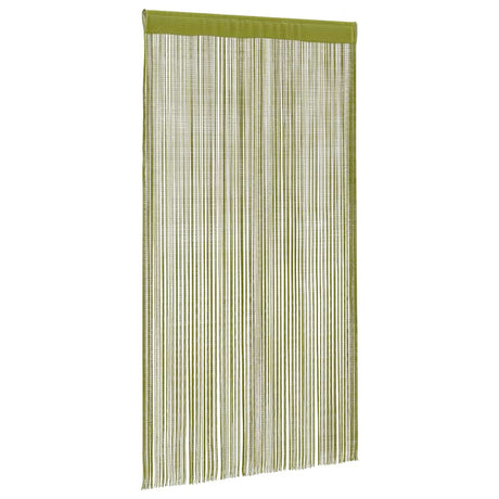 VIDAXL -Kabelvorhänge 100x250 cm Grün 2 PCs