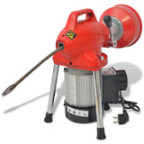 VIDAXL -Rohrleitungsreinigungsmaschine 250 W 12,5mx16mm 4,5mx9,5 mm