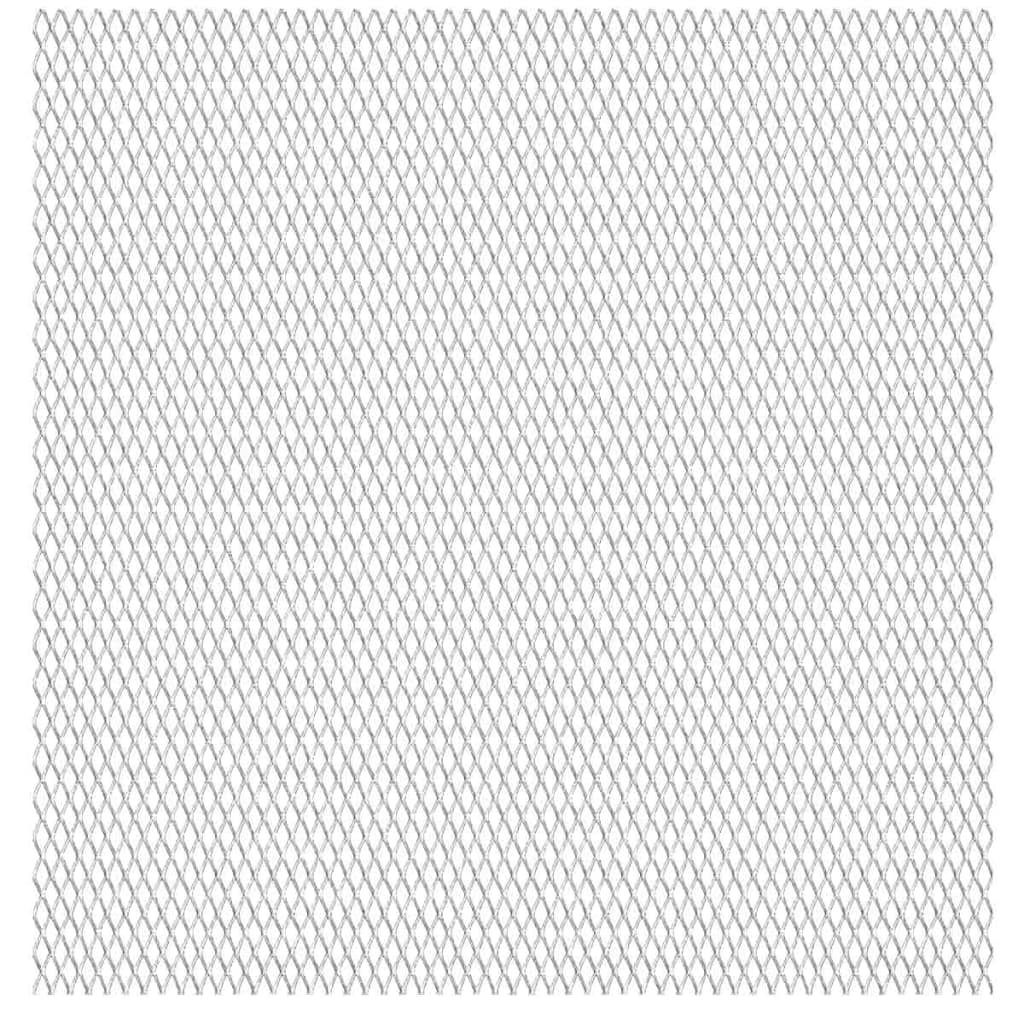 VIDAXL -Kabelzaun 50x50 cm 30x17x2,5 mm Edelstahl