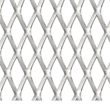 Vidaxl wire fence 50x50 cm 30x17x2.5 mm stainless steel