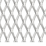 VIDAXL -Kabelzaun 100x85 cm 45x20x4 mm Edelstahl