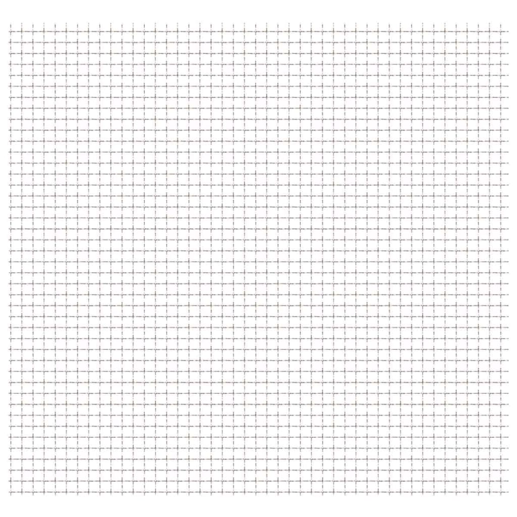 Vidaxl Wire Fence Tkana siatka 50x50 cm 11x11x2 mm stal nierdzewna