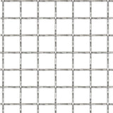 Vidaxl Drut Fence Tkana siatka 100x85 cm 11x11x2 mm stal nierdzewna