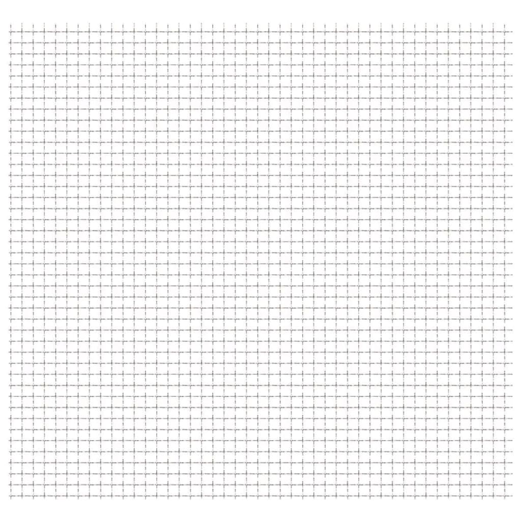 Vidaxl Wire Fence Tkana siatka 50x50 cm 21x21x2,5 mm stal nierdzewna