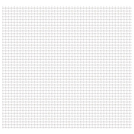 Vidaxl Drahtgate gewebtes Netz 100x85 cm 21x21x2,5 mm Edelstahl