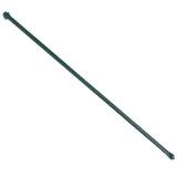 Vidaxl Garden Posts 1 m en métal vert 10 pcs