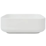 VIDAXL WASHBAIN Square White 39x39x13,5 cm Keramik