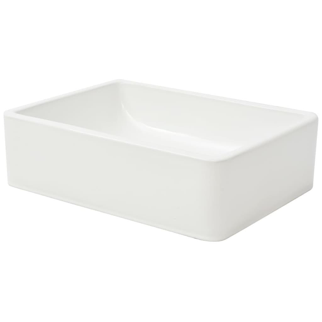 Vidaxl Washbasin White 41x30X12 cm keramika