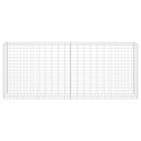 Vidaxl Schanskorf 85x30x200 cm verzinkter Stahl