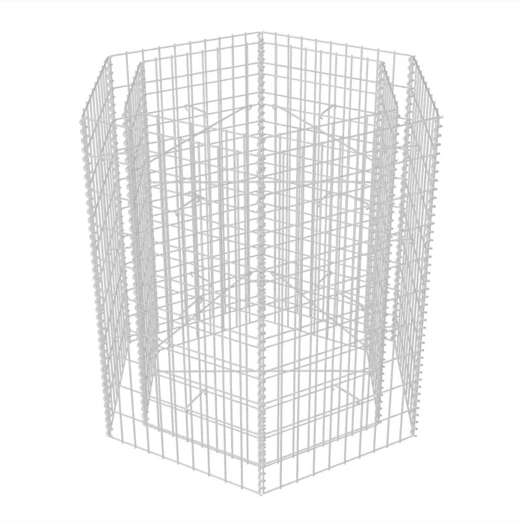 Vidaxl Gabion Fiorter Insent esagonale 100x90x100 cm