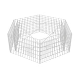 Vidaxl Gabion Planter Intensed Hexagonal 160x140X50 cm