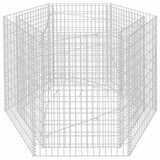 Vidaxl Gabion -Pflanzer vermehrte hexagonale 160x140x100 cm