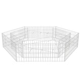 Vidaxl Gabion Sadza z Zastanymi sześciokątnymi 200x173x40 cm