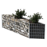 Vidaxl Gabion Basket 120x30x50 cm galvanisert stål