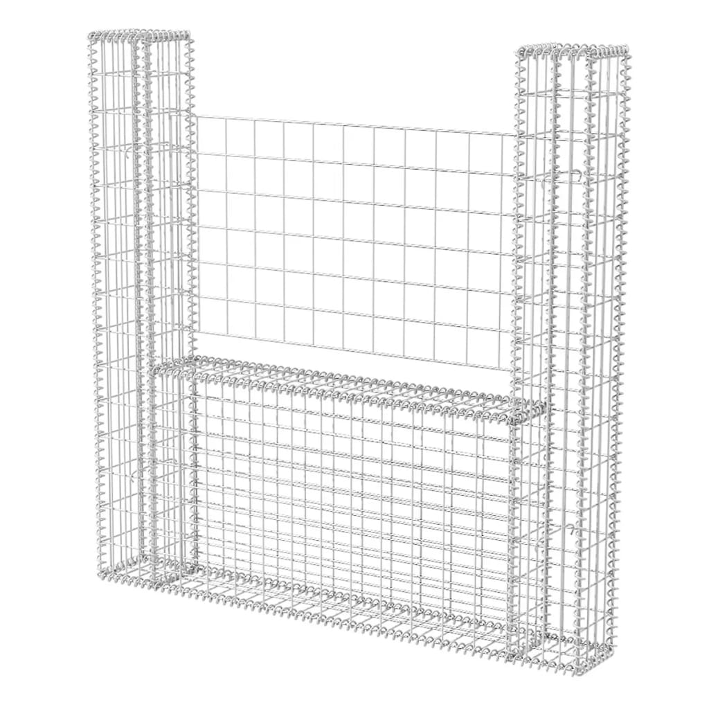 Vidaxl Gabion Panier en U 160x20x150 cm