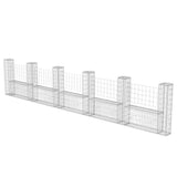 Vidaxl Gabion Basket U-obliki 570x20x100 cm jeklo