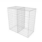 Vidaxl Gabion Basket 100x50x100 cm in acciaio zincato