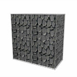 Vidaxl Gabion Basket 100x50x100 cm in acciaio zincato