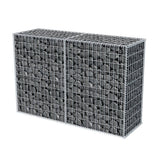 Vidaxl Gabion Basket 150x50x100 cm galvaniseret stål