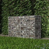 Vidaxl Gabion Basket 150x50x100 cm galvaniseret stål