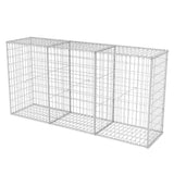 Vidaxl Gabion Basket 200x50x100 cm pocinkano jeklo