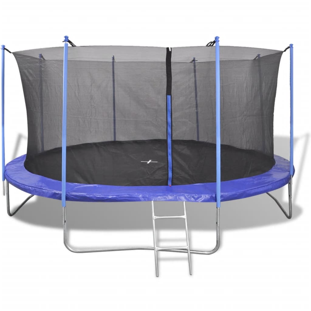 Vidaxl 5-delt trampoline sett 4,57 m