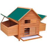 Vidaxl Chicken coop 157x97x110 cm wood