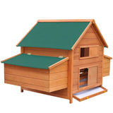 Vidaxl Chicken coop 157x97x110 cm wood