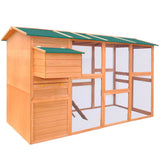 Vidaxl Chicken Coop 295x163x170 cm træ