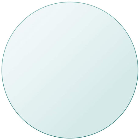 Vidaxl tafelblad van gehard glas 300 mm rond