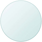 Vidaxl tafelblad van gehard glas 600 mm rond