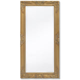 Vidaxl Wandspiegel Barock 100 x 50 cm Gold