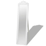 Vidaxl mirror detached Baroque style 160x40 cm white