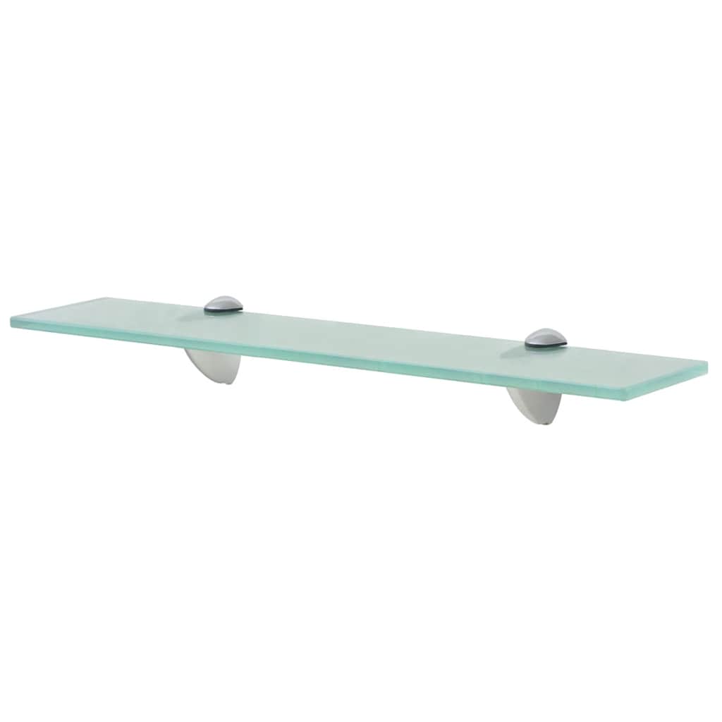 Vidaxl zwevend schap 50x10 cm 8 mm glas