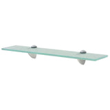 Vidaxl zwevend schap 50x10 cm 8 mm glas