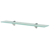 Vidaxl zwevend schap 60x10 cm 8 mm glas