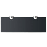 Vidaxl zwevend schap 30x10 cm 8 mm glas