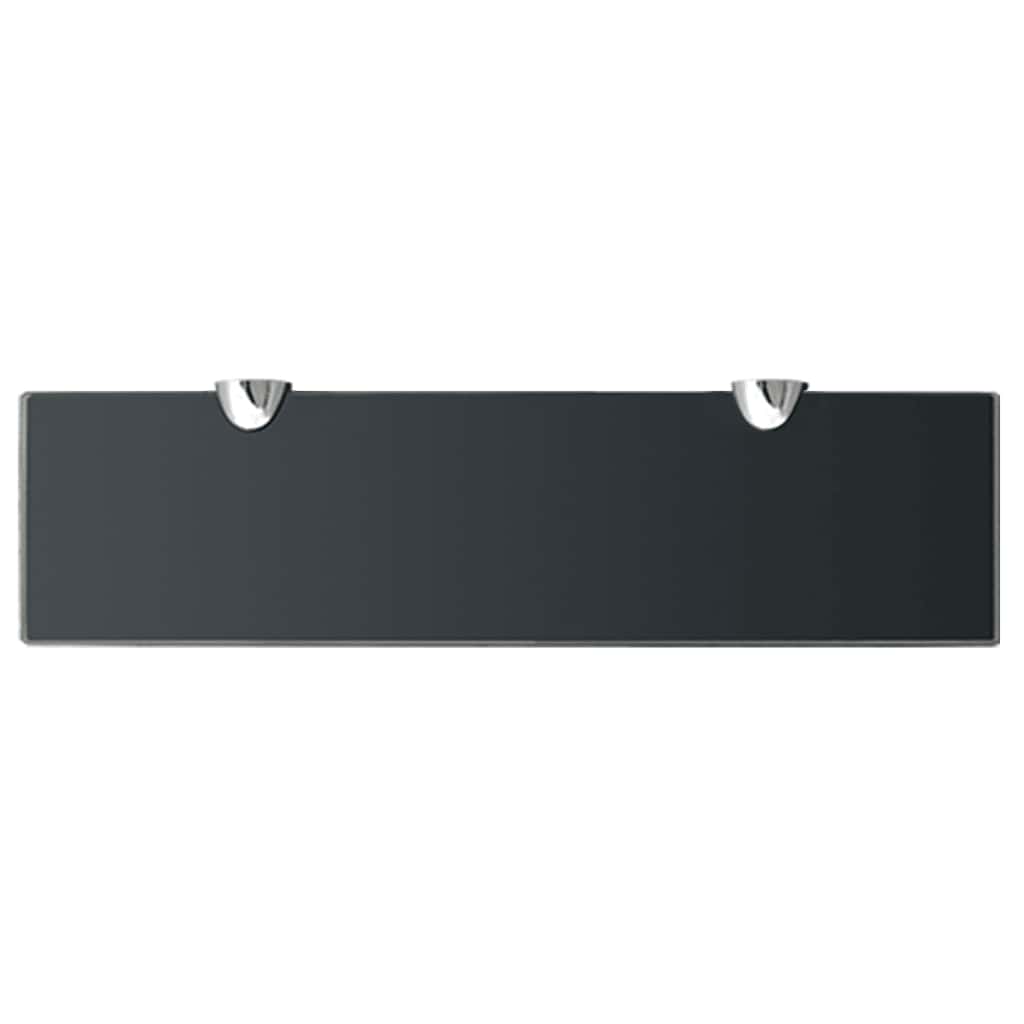 Vidaxl zwevend schap 40x10 cm 8 mm glas