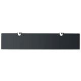 Vidaxl zwevend schap 50x10 cm 8 mm glas