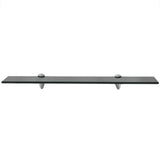 Vidaxl zwevend schap 60x10 cm 8 mm glas