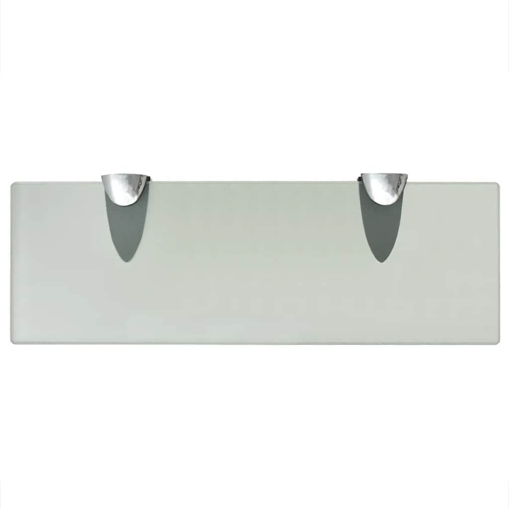 Vidaxl zwevend schap 30x10 cm 8 mm glas